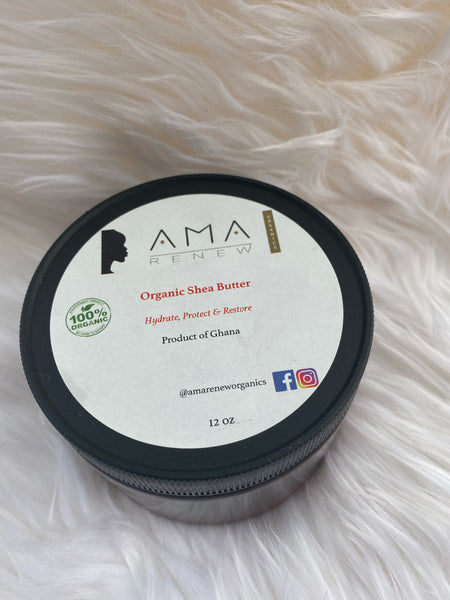 Ama Renew Organic Shea Butter (12oz)